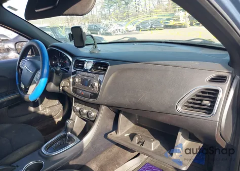 2011 Chrysler 200 Touring из США, поврежденный, VIN 1C3BC1FG5BN539279